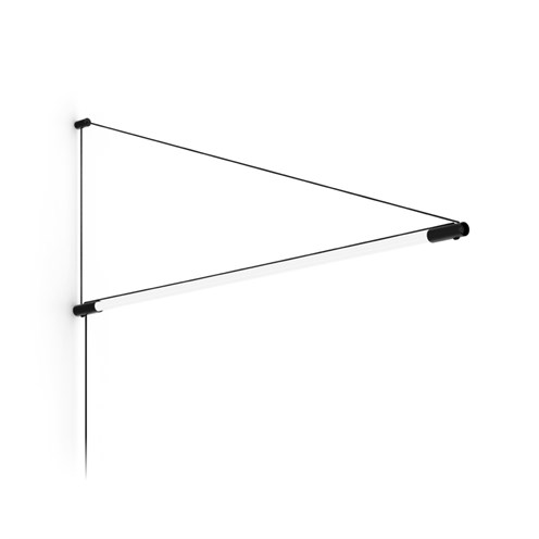 Wever & Ducré+DARF 4.1 LED 22.1W 3950lm 4000K, pistiku ja lülitiga, seinavalgusti, matt must